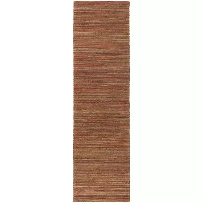Safavieh Codie Striped Runner Rug In Orange