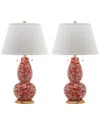 Safavieh Color Swirls 28in Glass Table Lamp