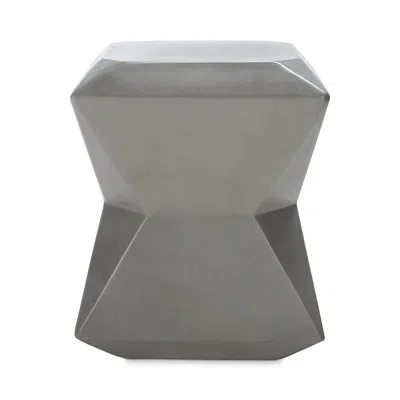 Safavieh Conan Outdoor Concrete Accent Table In Gray