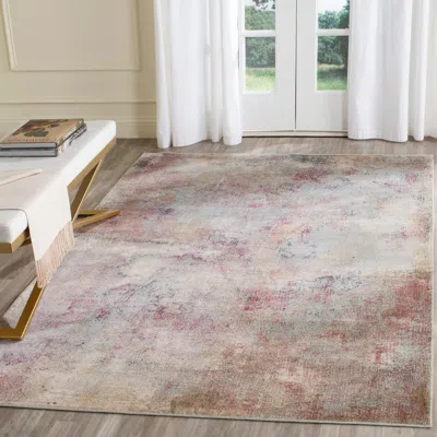 Safavieh Constellation Vintage Machine Made Non-slip Area Rug, Beige / Multi Contemporary Style Easy Care