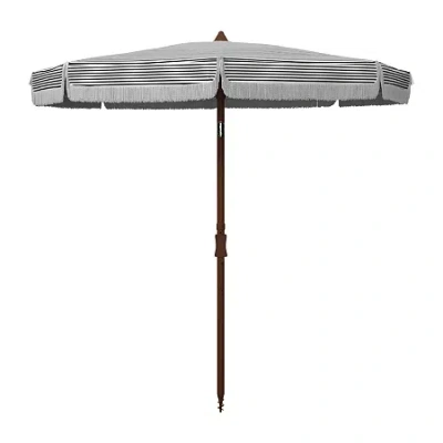 Safavieh Copen Patio Umbrella In Gray