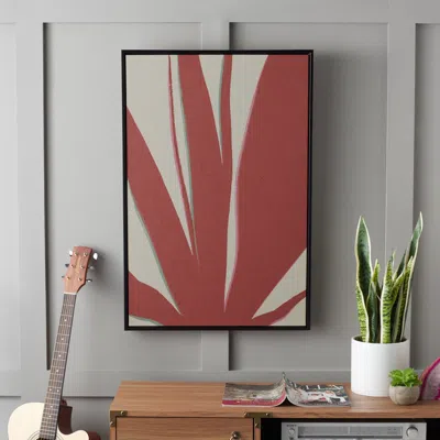 Safavieh Cordyline Fine Framed Wall Art In Multi