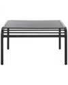 Safavieh Core Sintered Stone Table In Black