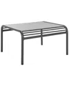 Safavieh Core Sintered Stone Table In Gray