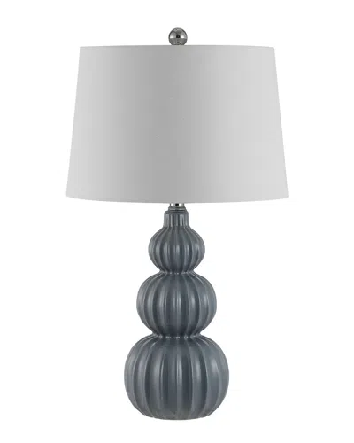 Safavieh Corina Ceramic Table Lamp In Grey