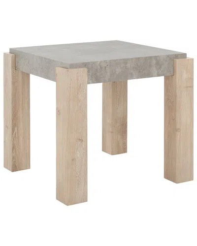 Safavieh Coromio End Table In Neutral