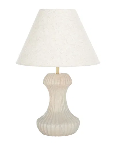Safavieh Cosmea 18in Table Lamp In Blue