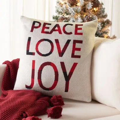 Safavieh Cotton Throw Pillow In Neutral
