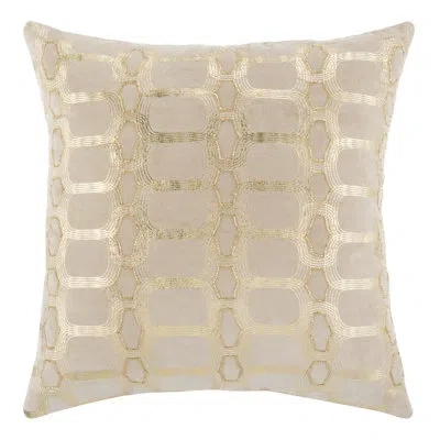Safavieh Cotton Throw Pillow In Neutral