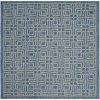 Safavieh Courtyard Collection Adelaide Geometric Indoor/outdoor Square Area Rug In Multi