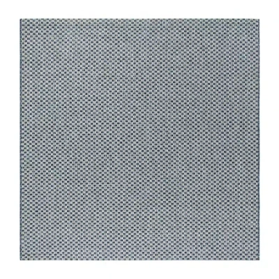 Safavieh Courtyard Collection Blanca Geometric Indoor/outdoor Square Area Rug In Multi