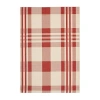 Safavieh Courtyard Collection Cori Plaid Indoor/outdoor Area Rug In Red