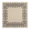 Safavieh Courtyard Collection Dara Oriental Indoor/outdoor Square Area Rug In Multi