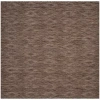 Safavieh Courtyard Collection Elisa Geometric Indoor/outdoor Square Area Rug In Brown