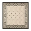 Safavieh Courtyard Collection Frona Oriental Indoor/outdoor Square Area Rug In Multi