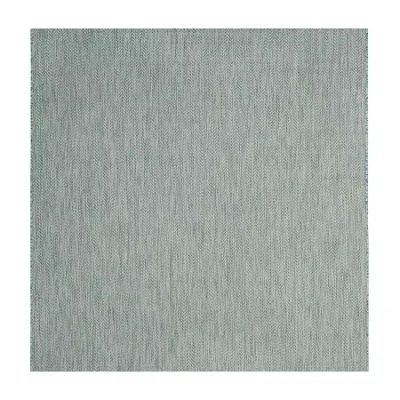 Safavieh Courtyard Collection Katelyn Geometric Indoor/outdoor Square Area Rug In Multi