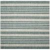 Safavieh Courtyard Collection Major Stripe Indoor/outdoor Square Area Rug In Multi