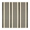 Safavieh Courtyard Collection Santos Stripe Indoor/outdoor Square Area Rug In Black