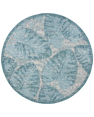 Safavieh Courtyard Indoor/outdoor Rug In Blue