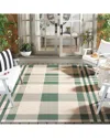 Safavieh Courtyard Meadowis Power-loomed Indoor/outdoor Rug In Multi