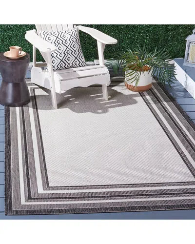 SAFAVIEH SAFAVIEH COURTYARD MIDNATURA POWER-LOOMED INDOOR/OUTDOOR RUG