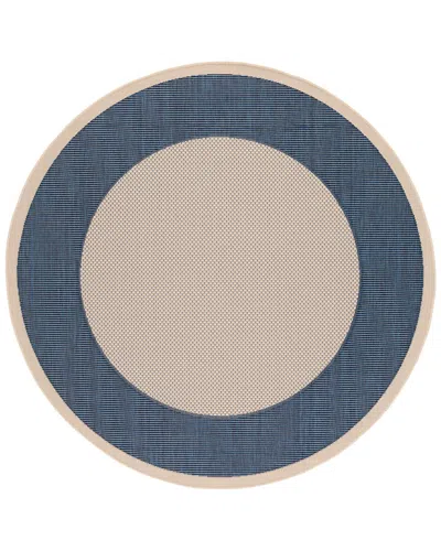 Safavieh Courtyard Polyester In Blue