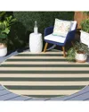 Safavieh Courtyard Striata Power-loomed Indoor/outdoor Rug