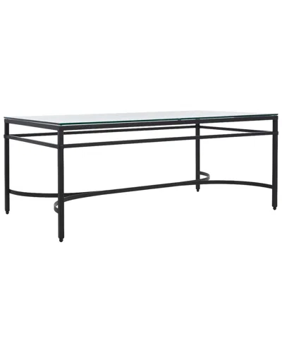 Safavieh Couture Abelard Cocktail Table In Black