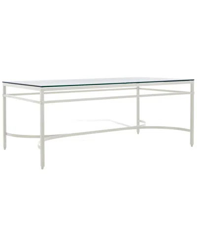 Safavieh Couture Abelard Cocktail Table In White