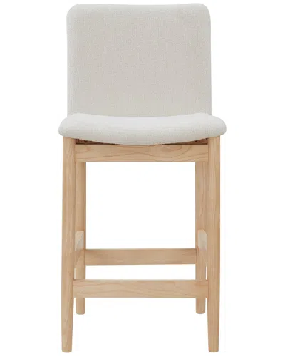 Safavieh Couture Abriella Boucle Counter Stool In Blue