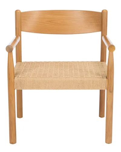 Safavieh Couture Adalee Danish Rope Accent Chair In Natural