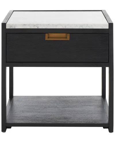 Safavieh Couture Adeline 1 Drawer Nightstand In Black