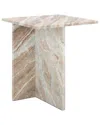 Safavieh Couture Adriano 2-leg Marble Accent Table