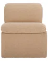 Safavieh Couture Ainslie Boucle Accent Chair In Brown