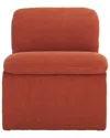 Safavieh Couture Ainslie Boucle Accent Chair In Orange