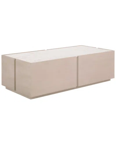 Safavieh Couture Alanabella Marble Coffee Table