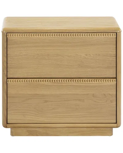 Safavieh Couture Alanna 2 Drawer Nightstand In Brown
