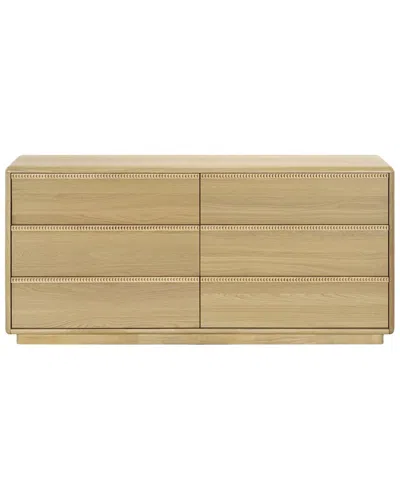 Safavieh Couture Alanna 6 Drawer Dresser In Neutral