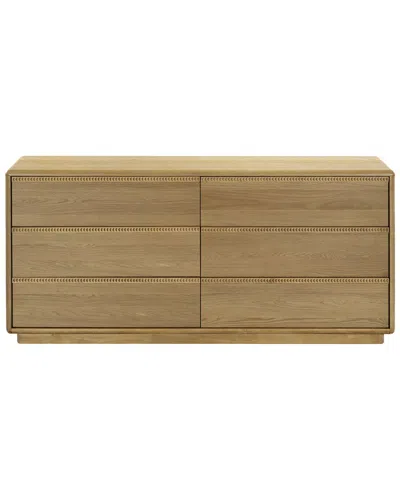 Safavieh Couture Alanna 6 Drawer Dresser In Neutral