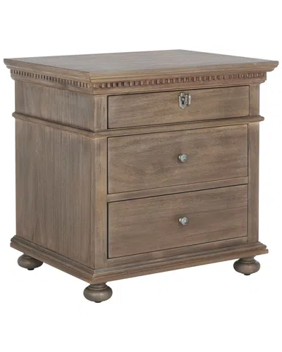 Safavieh Couture Allisyn 3 Drawer Wood Nightstand