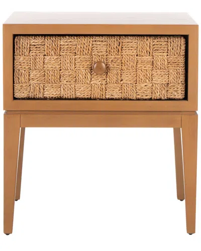Safavieh Couture Armand Woven Wood Nightstand