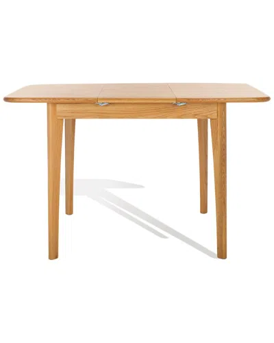 Safavieh Couture Barbossa Extendable Dining Table In Brown