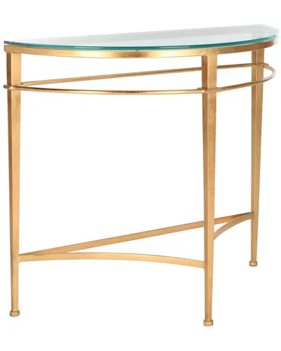 Safavieh Couture Baur Console Table In Gold