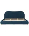 Safavieh Couture Beccarose Boucle Bed In Blue