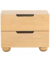 Safavieh Couture Beethoven Wood 2 Drawer Nightstand In Brown