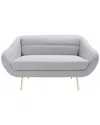 Safavieh Couture Belladonna Mid Century Loveseat