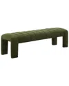 Safavieh Couture Bellissima Channel Tufted Bench