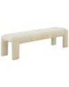 Safavieh Couture Bellissima Channel Tufted Bench