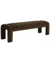 Safavieh Couture Bellissima Channel Tufted Bench