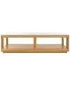 Safavieh Couture Benecarlo Glass Top Coffee Table